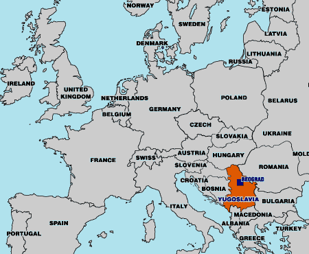 Yugoslavia, Europe